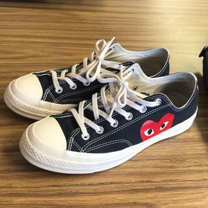 cdg converse size 9.5